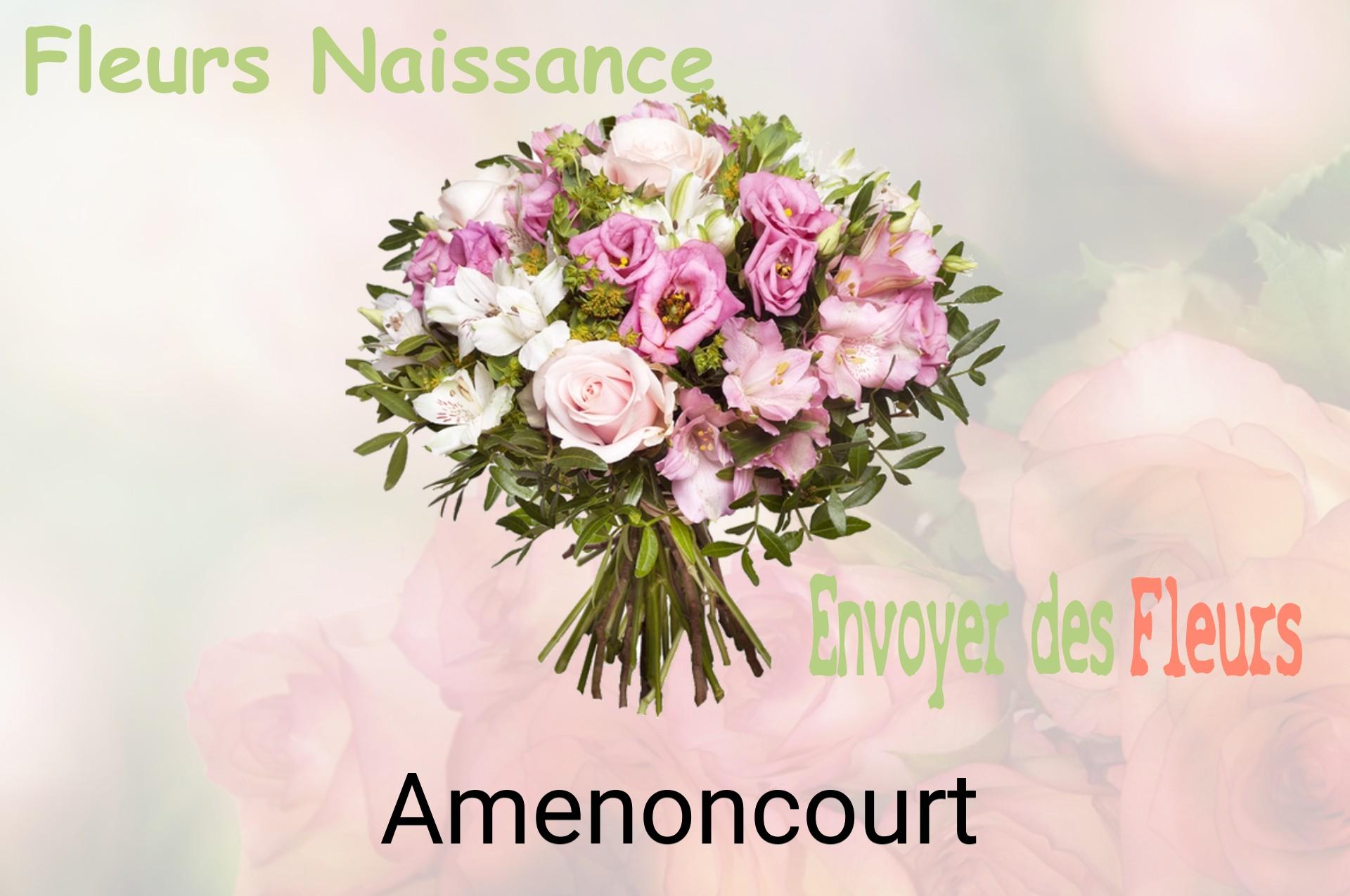 Bouquet de fleurs de naissance livré à Amenoncourt